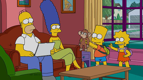 Diary of a Chimpy Kid - 37ABF09 - Die Simpsons - 38 Staffel