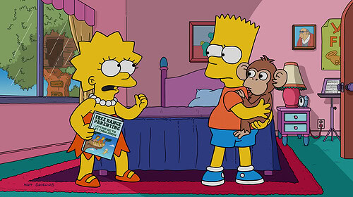 Diary of a Chimpy Kid - 37ABF09 - Die Simpsons - 38 Staffel
